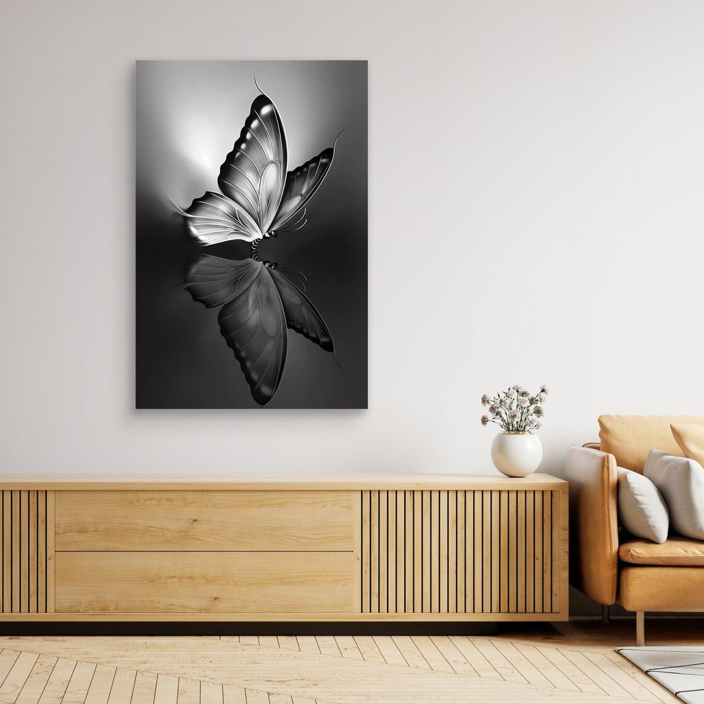 Ethereal Butterfly Reflection